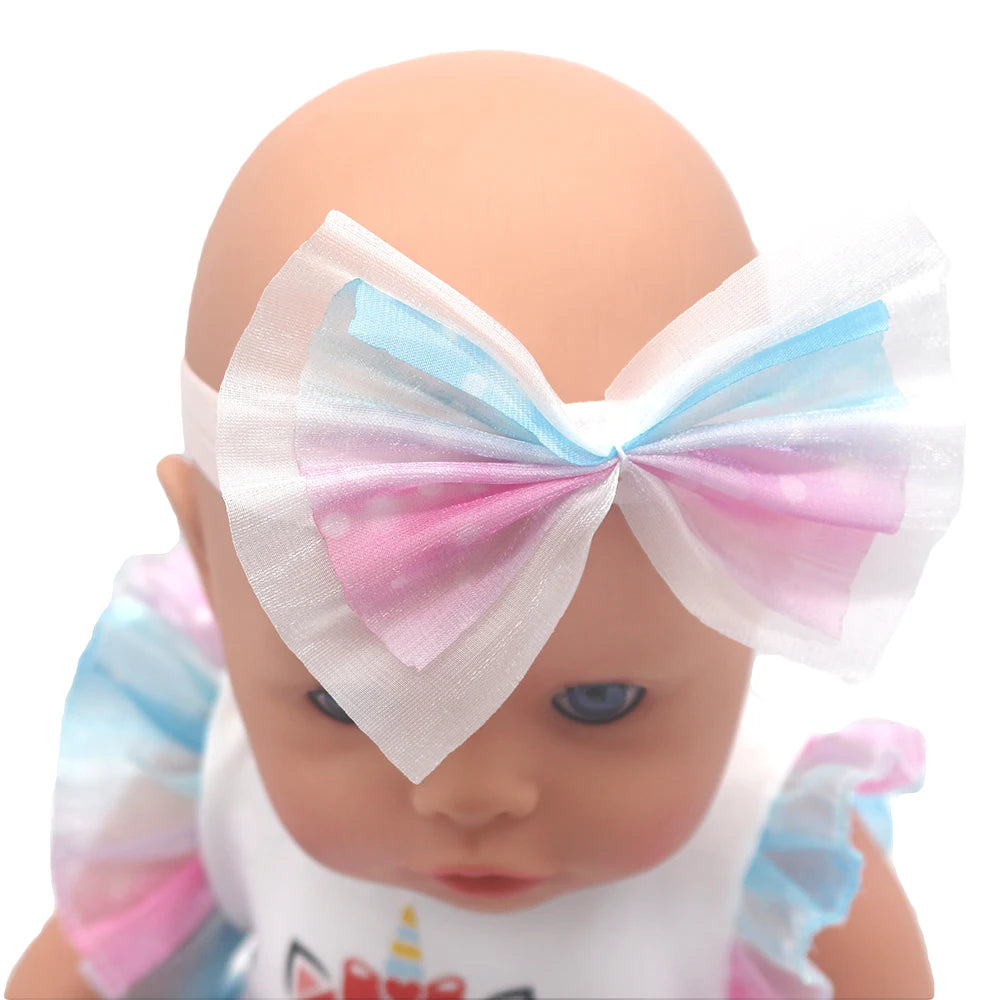 Baby Born Doll Clothes Set – Cute Jumpers, Rompers & Shoes for 13-18 Inch Newborn Dolls, Festival & Birthday Gift