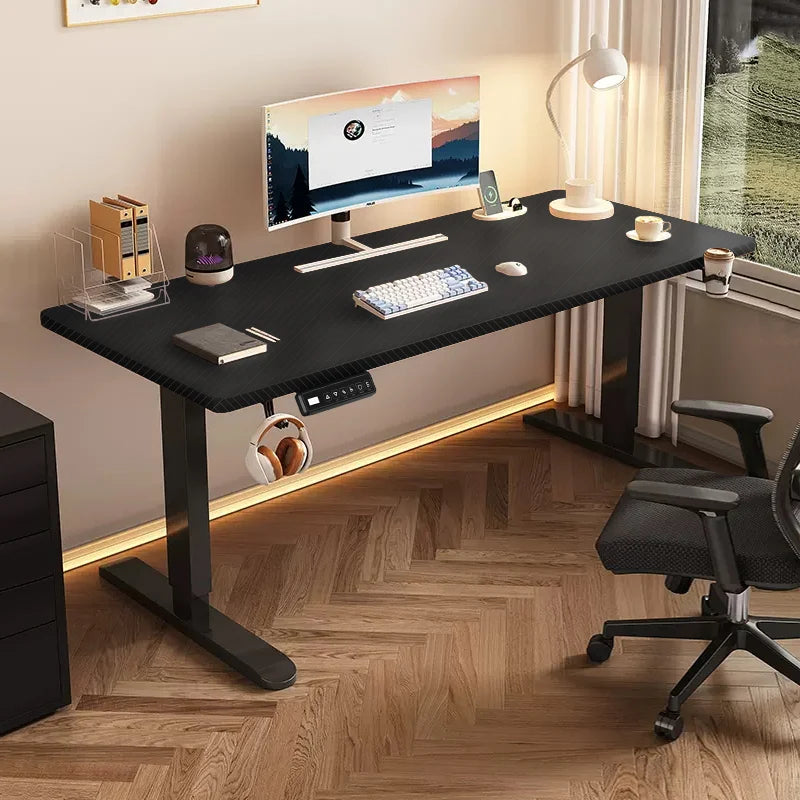 Height-Adjustable Standing Desk – Smart Motion Computer Desk for Study, Gaming, and Office Use