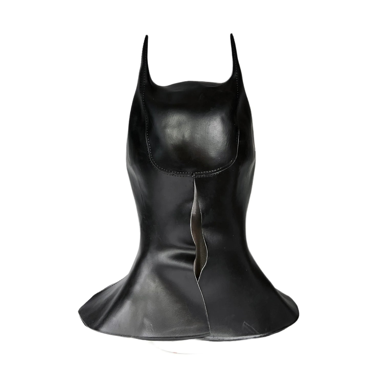 Cafele 2022 Batman Cosplay Costume for Men – Bruce Wayne Halloween Outfit with Black Latex Masquerade Mask