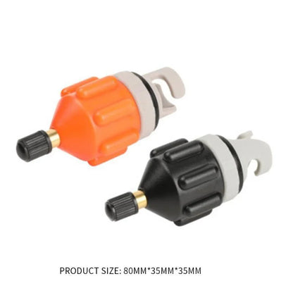 Durable Nylon Air Valve Adaptor – Wear-Resistant Inflatable Pump Adapter for Kayak, SUP Board & Rowing Boat