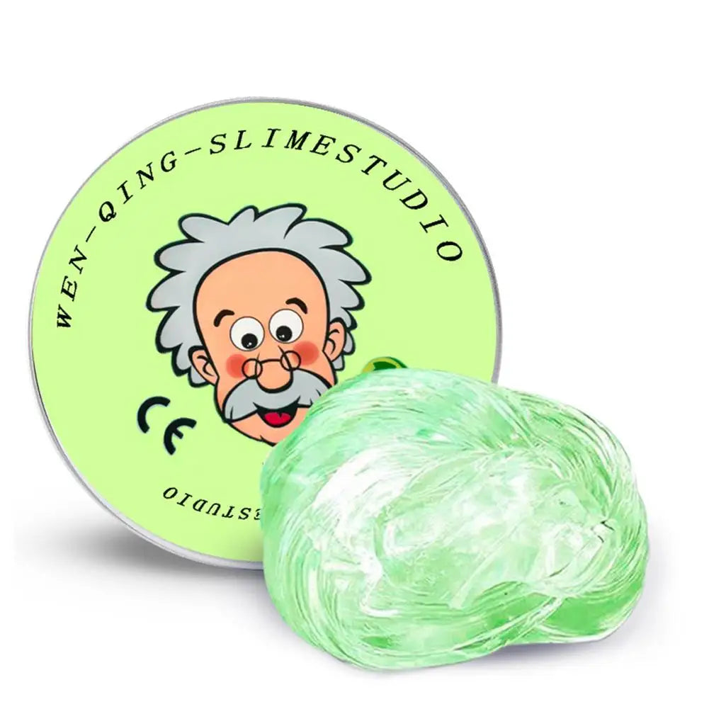 Colorful Non-Newtonian Liquid Stress Relief Toy – Transparent Elastic Modeling Compound, Non-Toxic Creative DIY Craft Putty