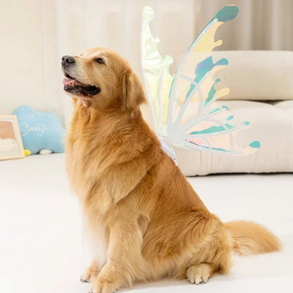 Electric Luminous Butterfly Wings Toy – Fairy Back Accessory for Dogs & Pets