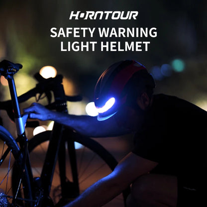 Eastinear Ultralight Road Bike Helmet with LED Lights – Magnetic Goggles & Sun Visor Cycling Racing Helmet for Adults (400g)