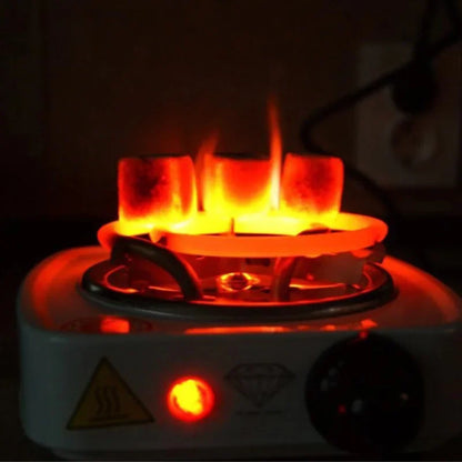 500W Electric Stove Shisha Coal Burner – Portable Hot Plate & Coffee Heater with EU Plug