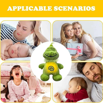 Grinch Plush Toy Doll — Green-Haired Monster Stuffed Companion for Comfort, Soothing, and Sleep