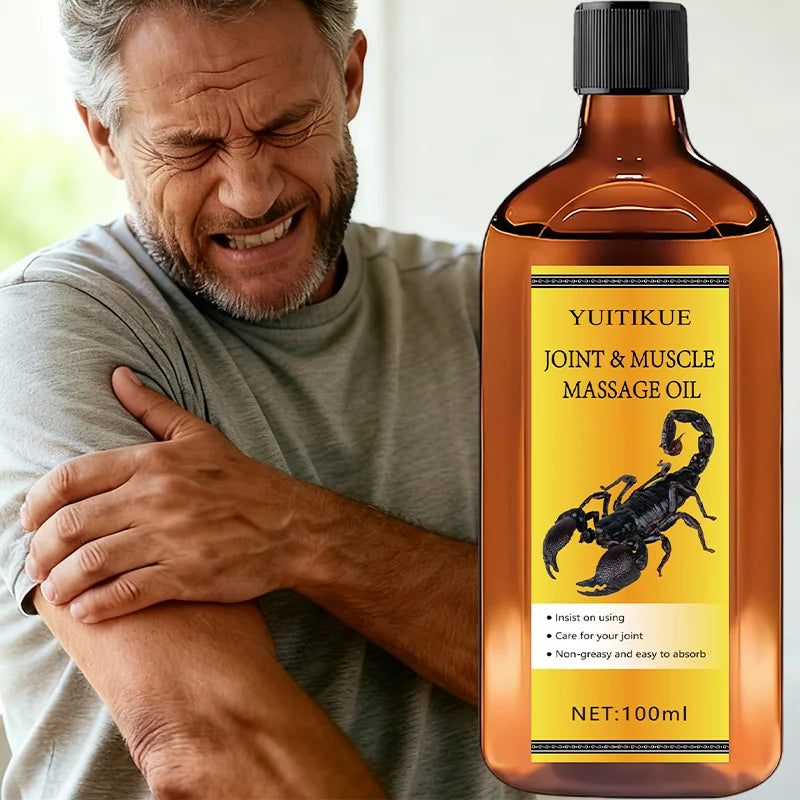 100ml Joint Massage Oil - Firming, Moisturizing & Natural Plant Oil Body Care for Massage & Spa