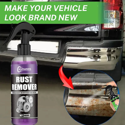 Multi-Purpose Rust Remover Spray – Powerful Rust & Iron Buildup Eliminator for Chrome, Paint & Automotive Maintenance Cleaning Solution
