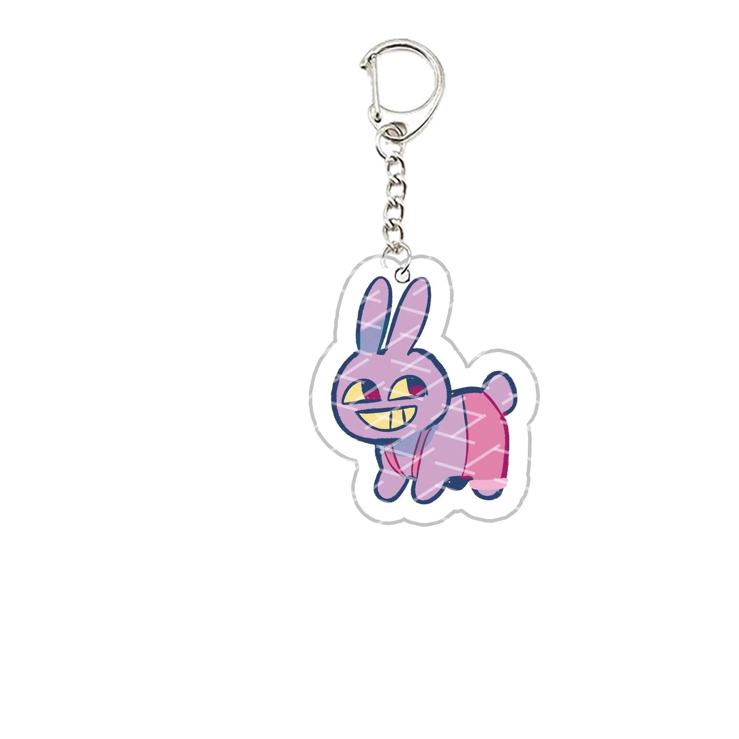 The Amazing Digital Circus Acrylic Keychain – Pomni, Jax, Ragatha, Gangle & Kinger Fan Gift Keyring for Bags & Accessories