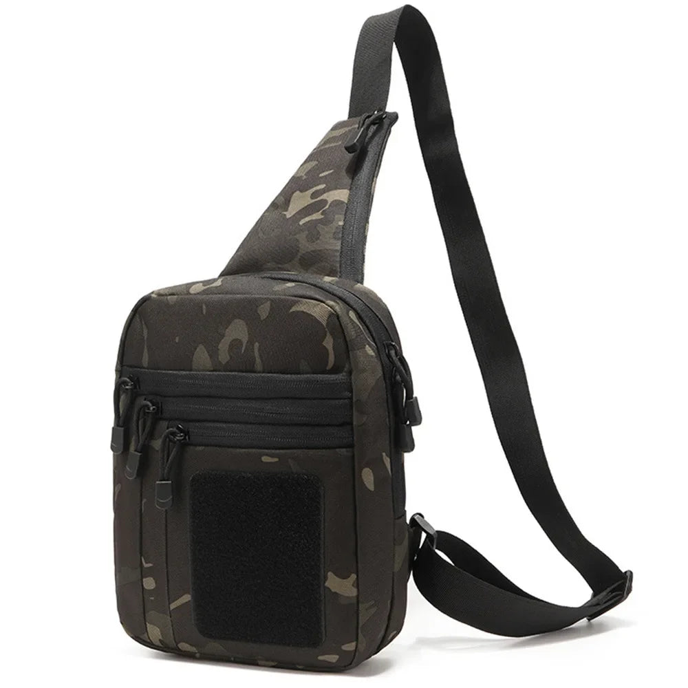 Outdoor Tactical Shoulder Bag – Concealed Carry Pistol Holster Waterproof Crossbody Gun Sling Pack