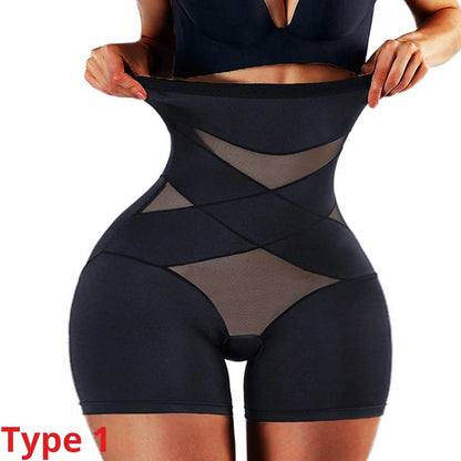 Women’s High Waist Body Shaper Panties – Tummy Control Slimming Girdle Shapewear, Belly Compression Underwear for Smooth Silhouette
