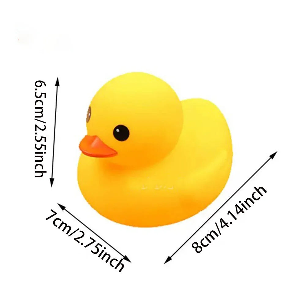 30-Piece Mini Rubber Duck Toy Set - Squeaky Swimming Ducks for Classroom Prizes, Home and Car Decor, Gifts, and Collectibles