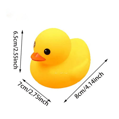 30-Piece Mini Rubber Duck Toy Set - Squeaky Swimming Ducks for Classroom Prizes, Home and Car Decor, Gifts, and Collectibles