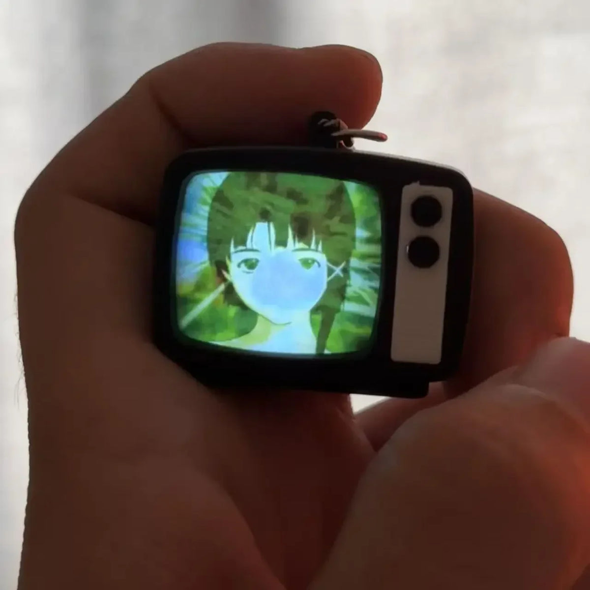 Mini TV Keychain Pendant - Anime Cosplay Bag Charm & Fan Gift Accessory