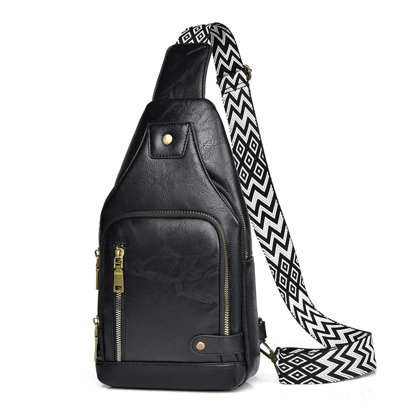 Waterproof Summer Crossbody Chest Bag for Couples – Unisex Small & Breathable Backpack