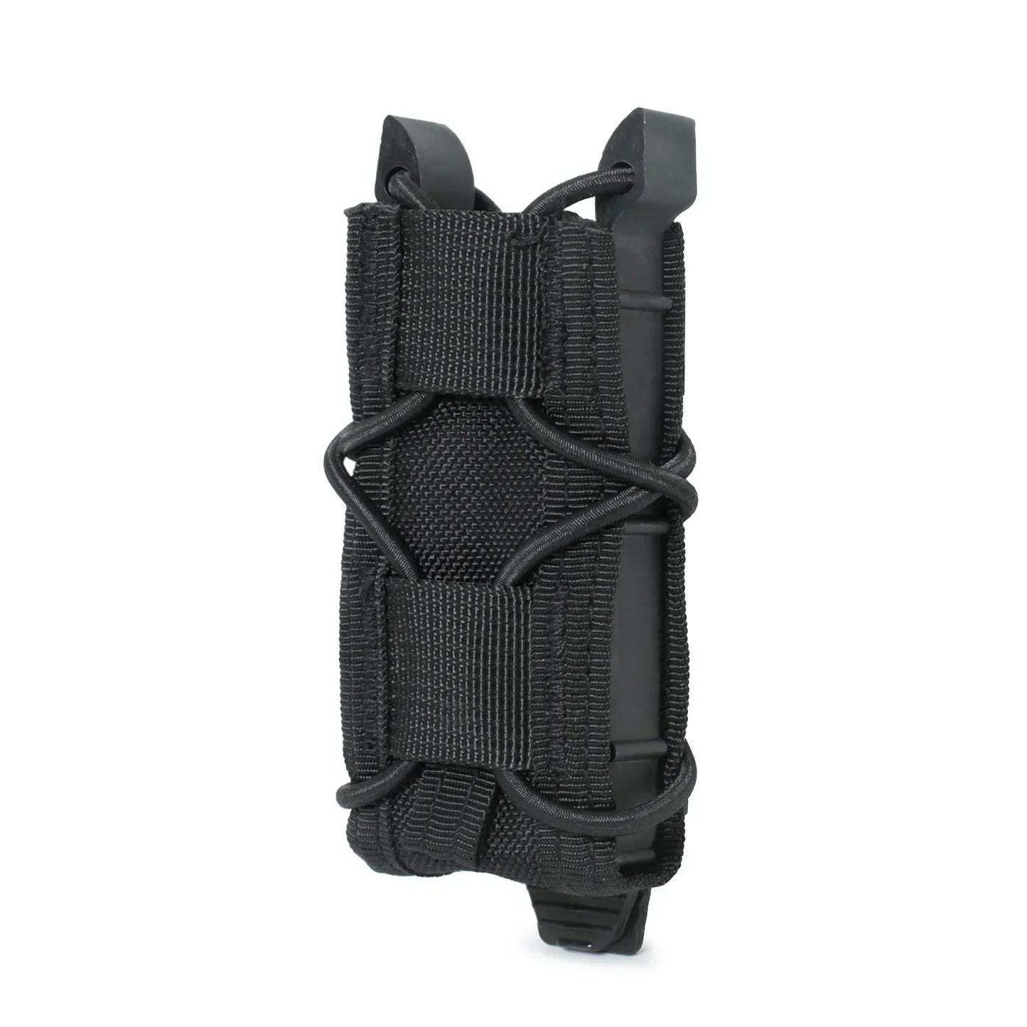 Tactical Molle Magazine Pouch - 9MM Pistol Mag & Flashlight Holder