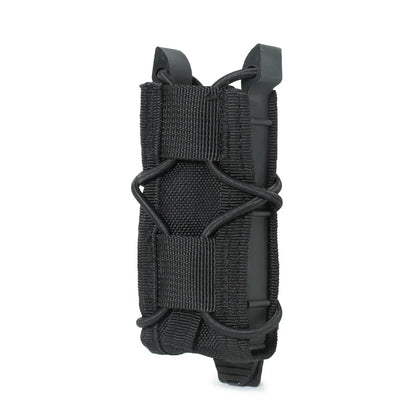 Tactical Molle Magazine Pouch - 9MM Pistol Mag & Flashlight Holder