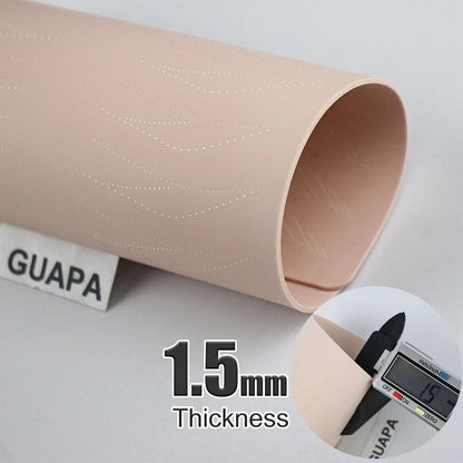 Silicone Practice Skin for Permanent Makeup — Double-Sided Latex Sheet with Brows Design for Hair Stroke Training