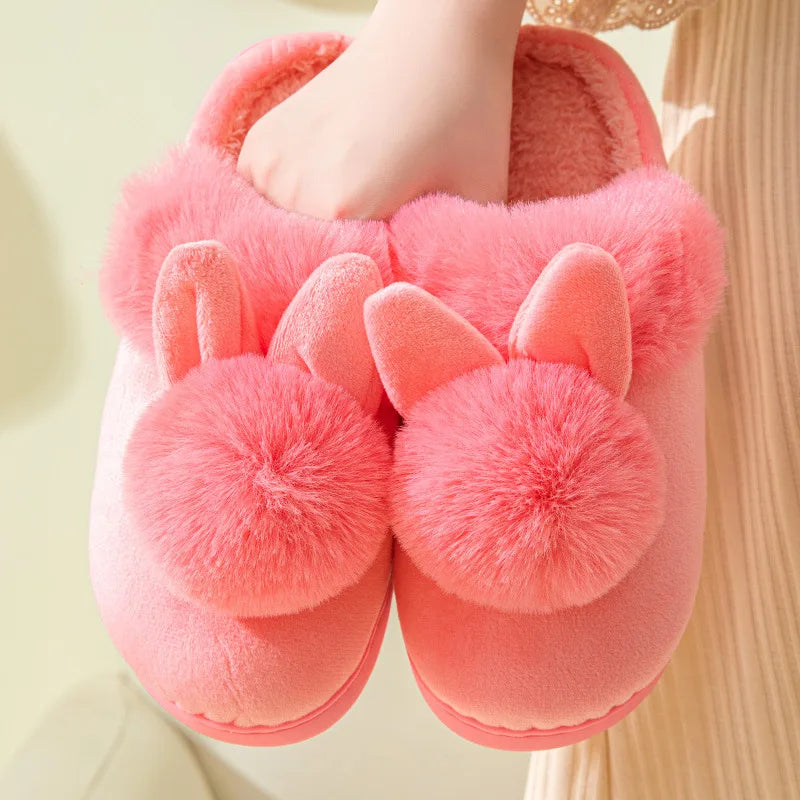 Litfun Women’s Fuzzy House Slippers – Plush Lined Anti-Skid Indoor Slides, Warm Winter Comfort Shoes