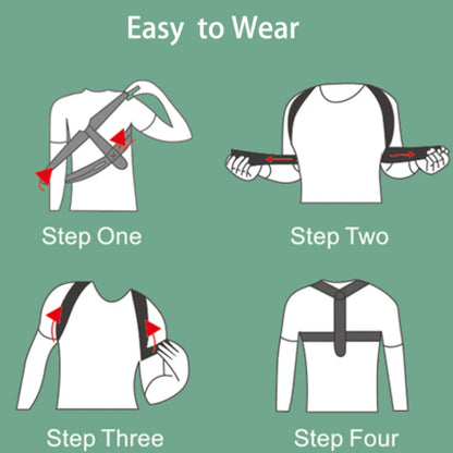 Adjustable Back & Shoulder Posture Corrector Belt — Clavicle & Spine Support for Home, Office & Sports | Upper Back & Neck Brace