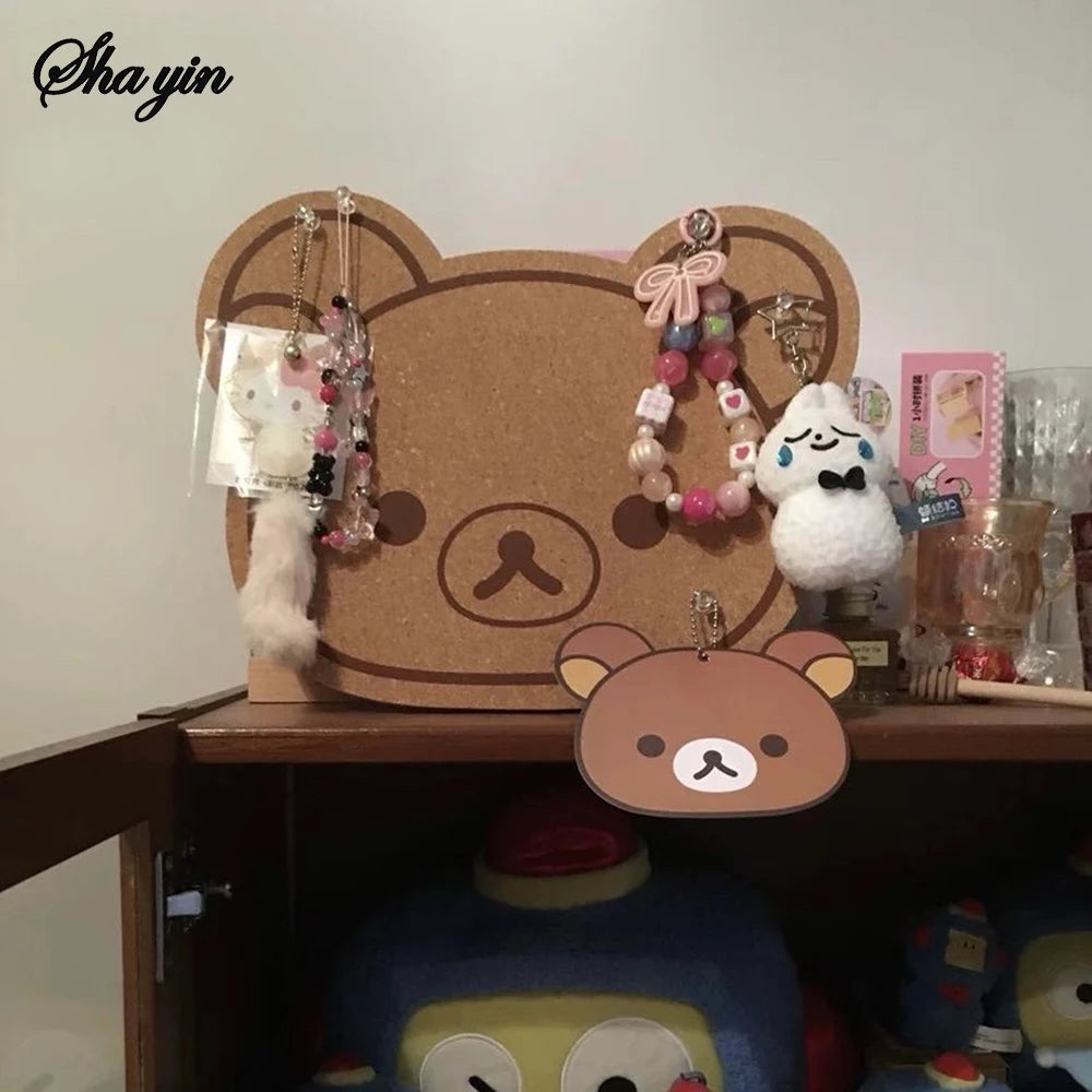 Cartoon Felt Message Board - Cute No-Drill Wall Decor & Photo Display for Dorms and Home