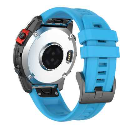 Silicone Watch Strap for Garmin Fenix 7X/7/7S/6/6X/5X/5S/3HR/945/935 – QuickFit 20/22/26mm Wrist Band