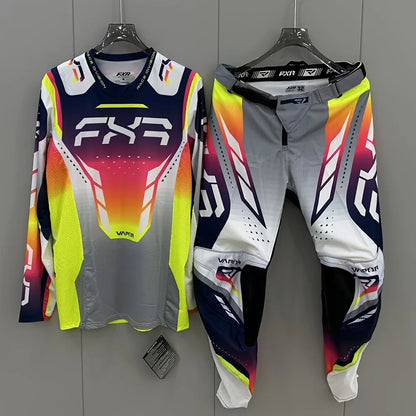 FXR 2025 Off Road Motocross Gear Set – 2025 FXR Off‑Road Motocross Jersey & Pants Moto Kit Combo for Dirt Bike Racing