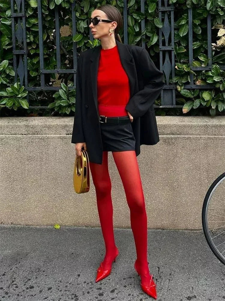 Talenza Women's Tights – Slim Stockings, Super Elastic Leggings, Large Size, Sexy Pantyhose for Spring, Autumn, Winter