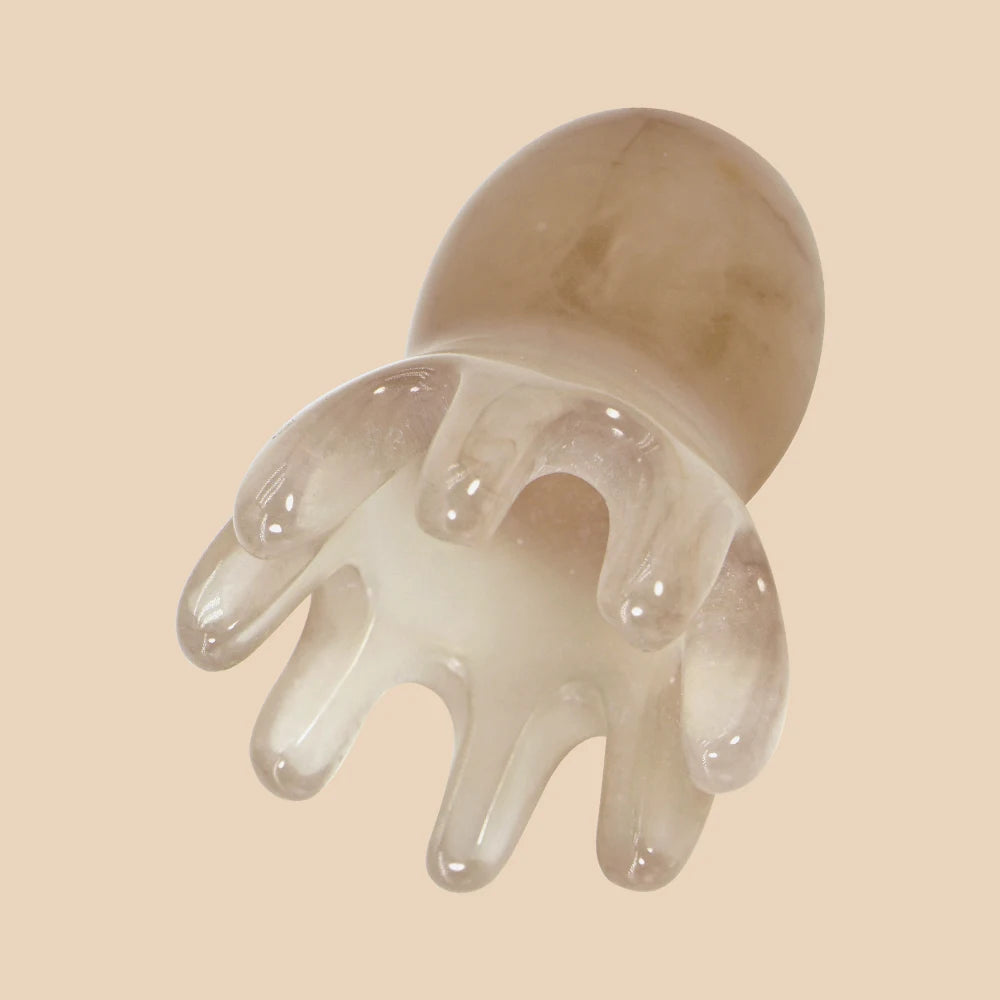 Cute Octopus Scalp Massage Comb - Resin Hair Care & Portable Head Massager