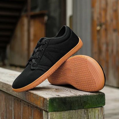 Men's Wide Fit Barefoot Sneakers – Minimalist Zero Drop Cross Trainers with Wide Toe Box for Relaxed, Natural Movement