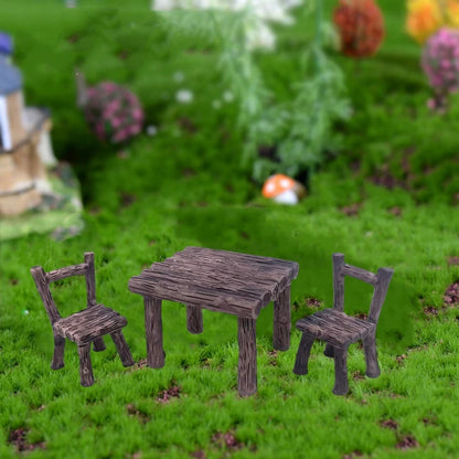DIY Fairy Garden Miniature Figurines - Garden Pot, Dollhouse & Landscape Decorations