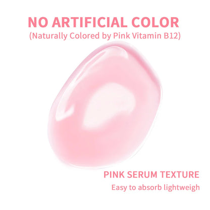 Salmon PDRN Pink Peptide Facial Serum 30ml - Deep Hydration, Moisturizing Glow and Korean Skincare Essence