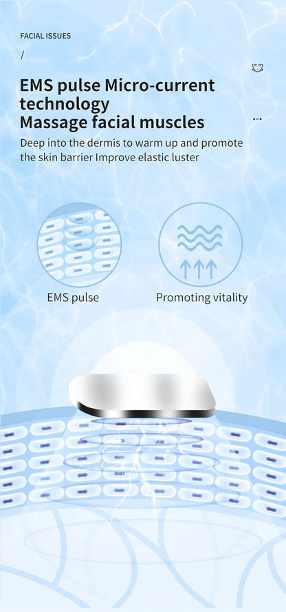 EMS Face Lifting Massager – Anti-Wrinkle, Firming V-Face Lift Microcurrent Device for Double Chin Skin Care