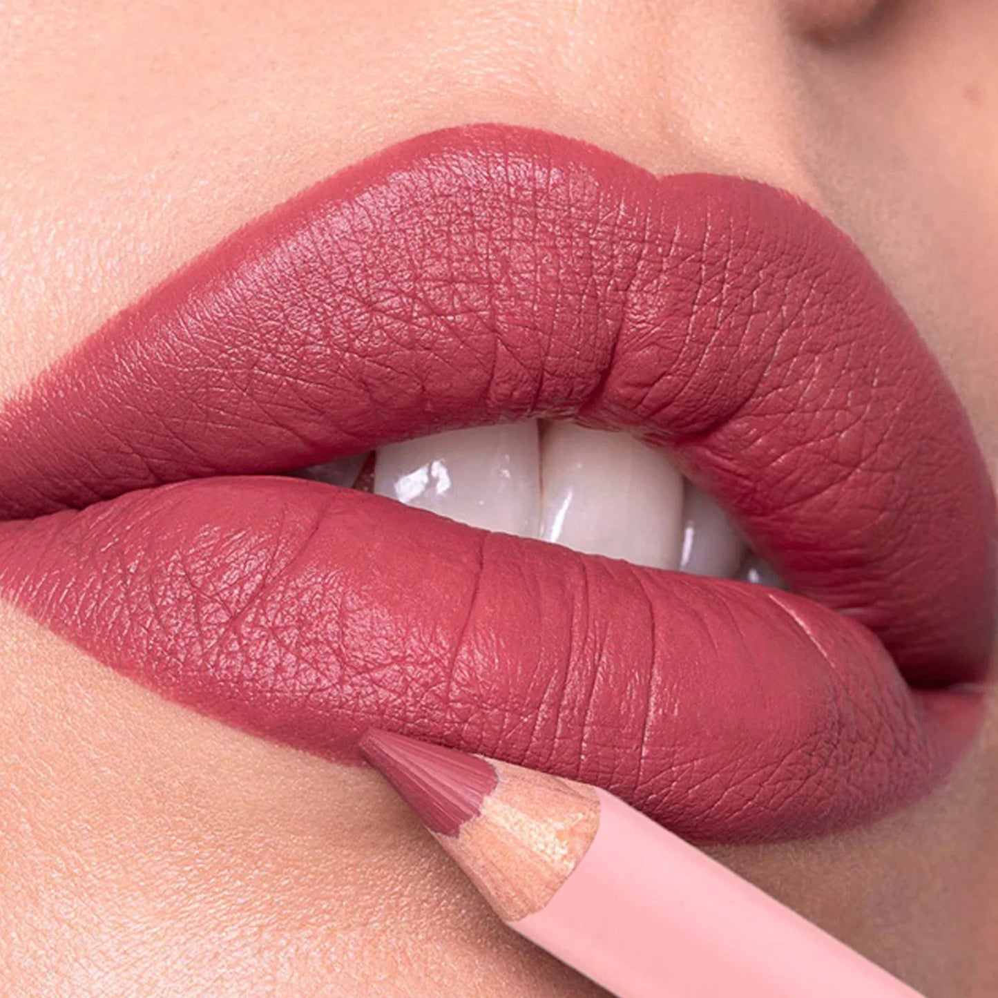 12-Color Matte Lipliner Pencil – Waterproof, Plumping Lip Liner for Natural Nude & Pink Shades | Professional Lip Contour Makeup