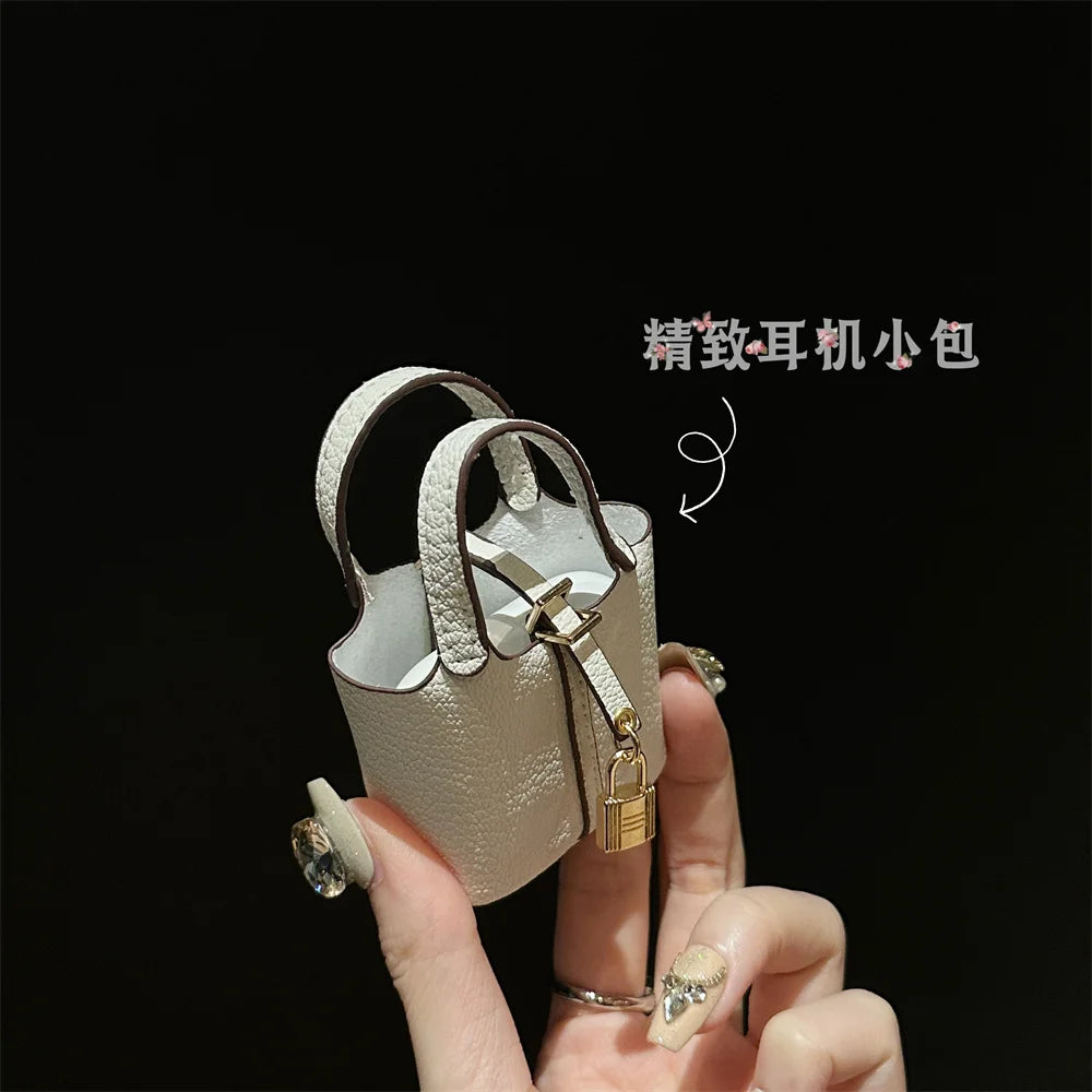 Mini House Handheld Bag – Portable Bluetooth Earphone & Zero Wallet Small Multifunctional Purse