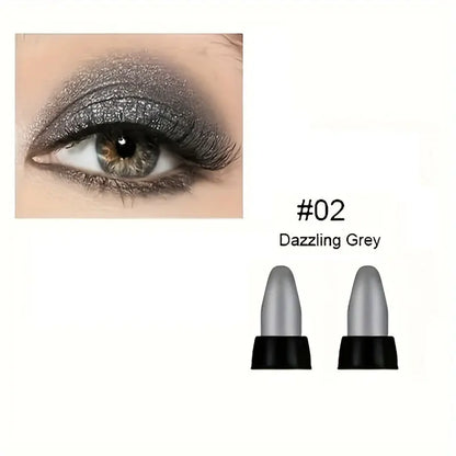 16 Colors Pearlescent Waterproof Eyeliner – Glitter, Long-Lasting & Non-Smudge Eye Makeup