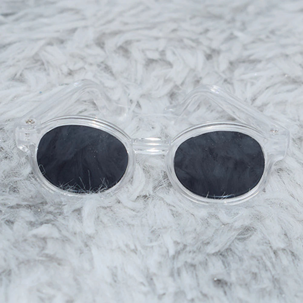 Labubu Doll Glasses – Cute Plastic Accessory for 10/15cm Cotton & Ropa Dolls