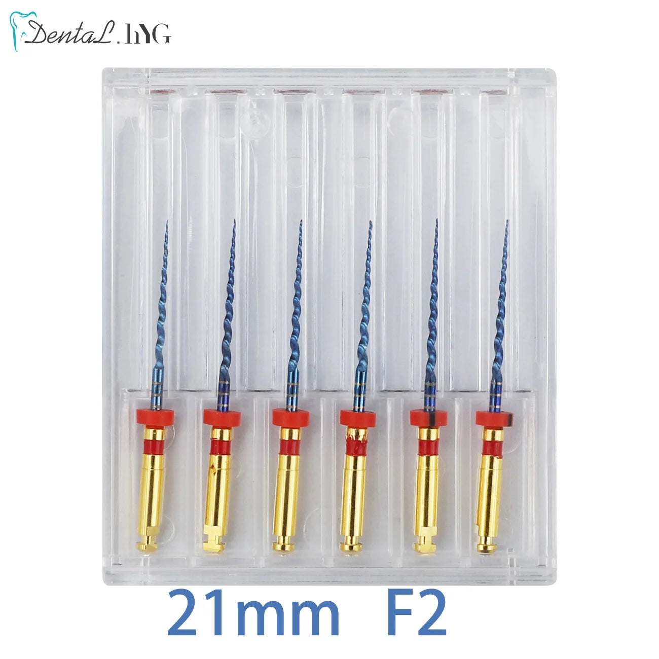 Dental SX-F3 Blue Nitinol Rotary Files – Universal Endodontic Engine Tool for Root Canal Treatment