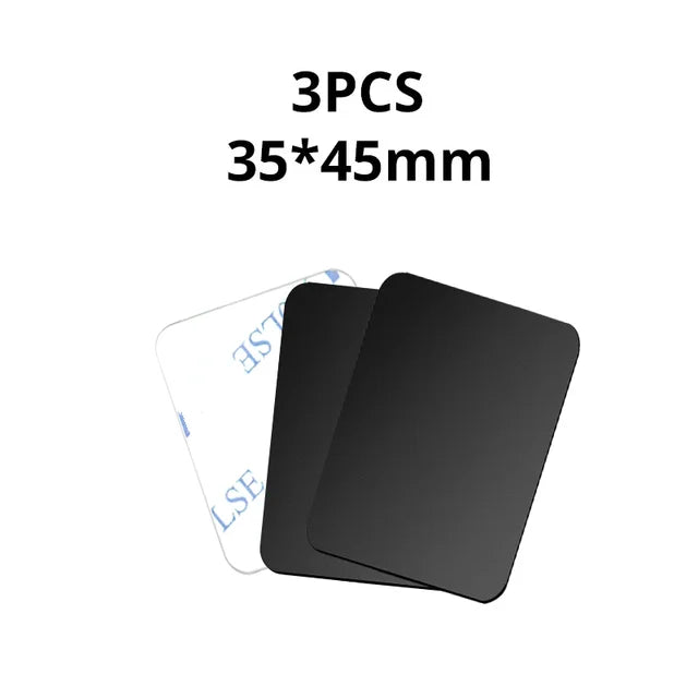 Metal Plate Discs for Magnetic Phone Holder – Round Iron Sheets for Car Mount Accessories (1/3/5 Pack)