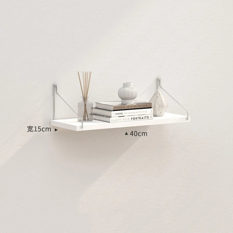 Multi-Layer No-Drill Wall-Mounted Floating Shelves – Storage Rack Organizer for Living Room, Bedroom, Router & Set-Top Box