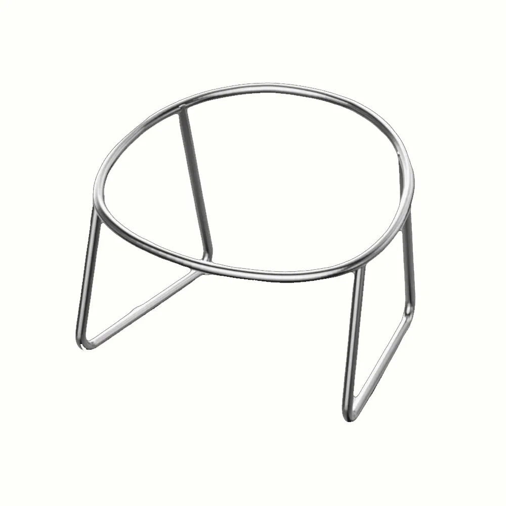 304 Stainless Steel Raised Cat Bowl - 15° Elevated Tilted Design for Cats and Puppies