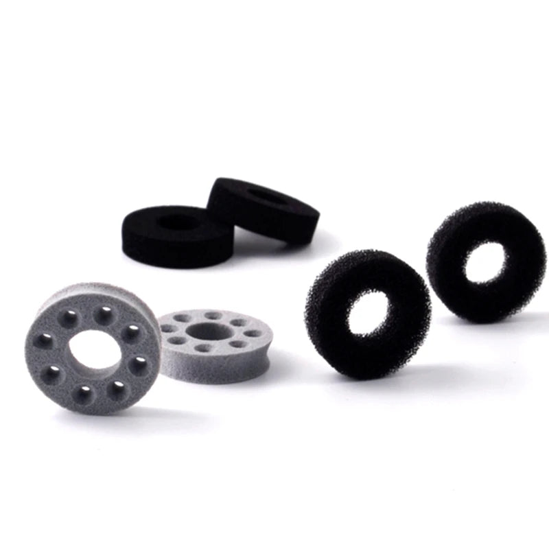 4 Pair/Set Precision Ring Sponge Sleeves - Shock Absorber Positioning for PS4, PS5, Xbox One, Switch Controllers