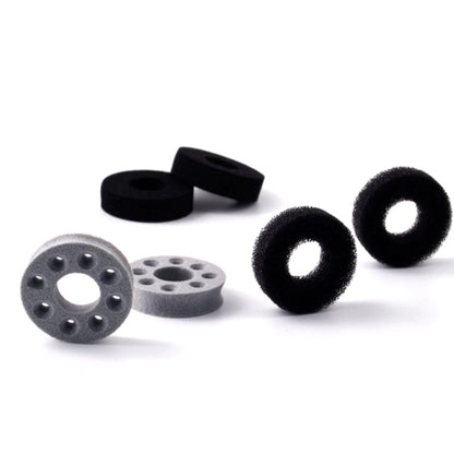 4 Pair/Set Precision Ring Sponge Sleeves - Shock Absorber Positioning for PS4, PS5, Xbox One, Switch Controllers