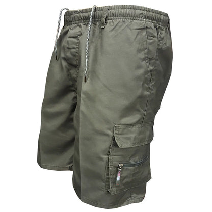 Men's Tactical Cargo Shorts - Camouflage Military Pocket Shorts for Hiking, Sports & Casual Wear