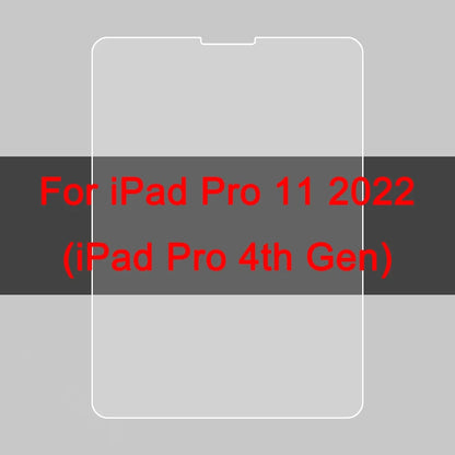 3-Pack Tempered Glass Screen Protector - Apple iPad 10th 9th 8th 7th Mini Air & Pro Series