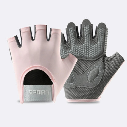Unisex Sports & Fitness Gloves – Semi-Finger, Breathable, for Training, Kettlebells, Cycling & Wrist Support