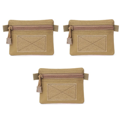 Outdoor Waterproof EDC Molle Wallet — Portable Travel Zipper Waist Pouch for Camping, Hiking & Hunting