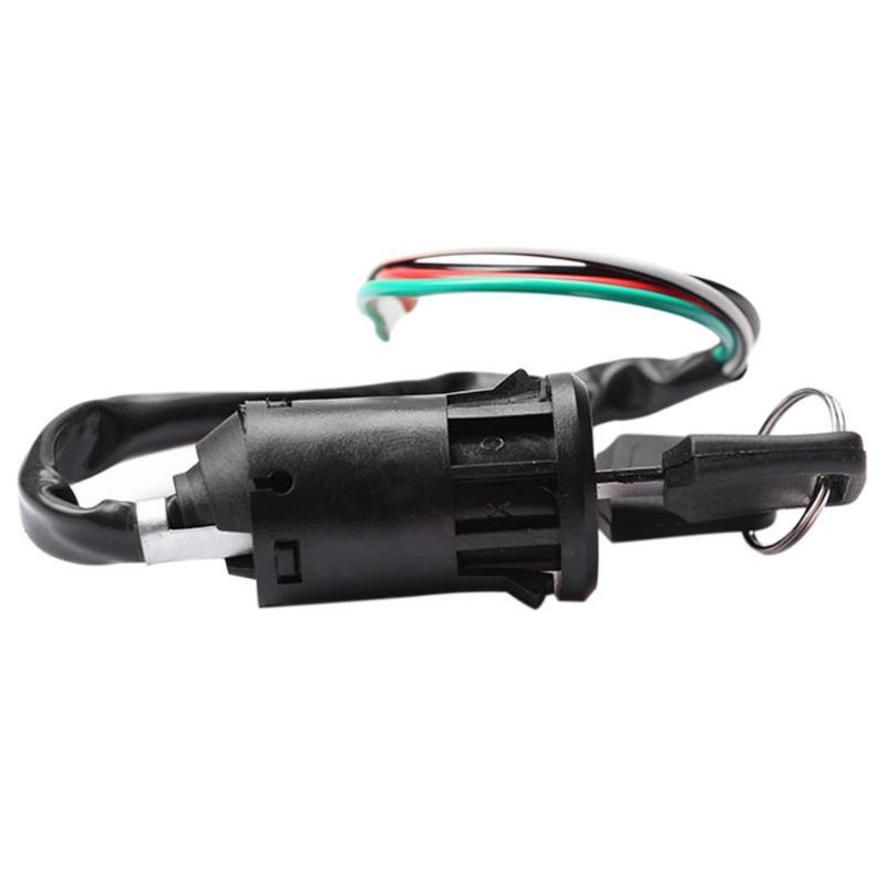 ATV Ignition Switch Key with Wire & Lock — Compatible with 50cc-250cc Quad & Dirt Bikes
