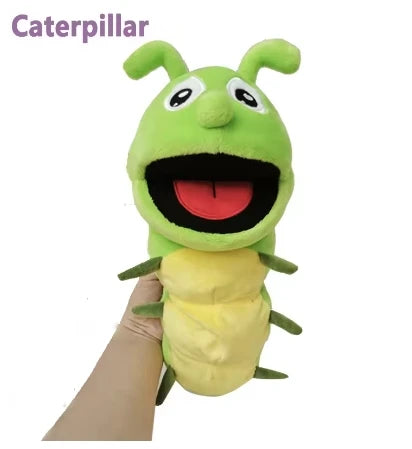 Sesame Street Plush Puppet Toys - Soft Stuffed Cartoon Figures for Kids Pretend Play & Collection