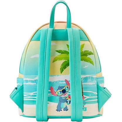 Stitch Luau Cosplay Double Strap Shoulder Bag – Women’s Beach Backpack & Wallet Purse