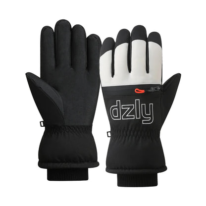Adult Winter Ski & Snowboard Gloves – Waterproof Warm Motorcycle Riding Gloves for Men & Women